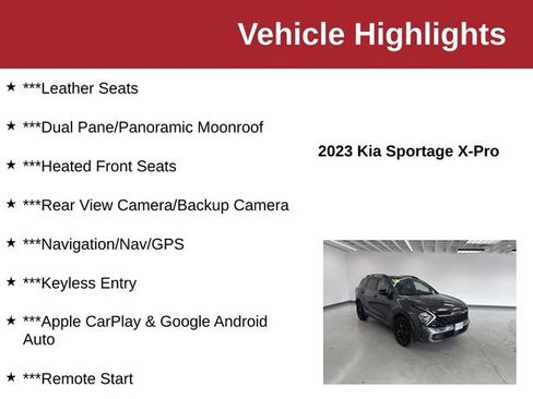 Used 2023 Kia Sportage X-Pro AWD/4WD image 10