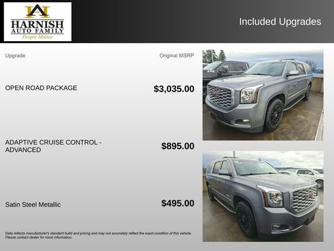 Used 2020 GMC Yukon XL Denali w/ Open Road Package image 4