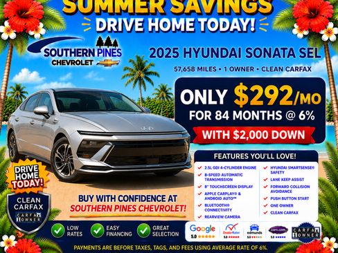Used 2025 Hyundai Sonata SEL FWD image 5