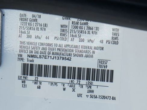 Used 2018 Ford Transit Connect XL image 44