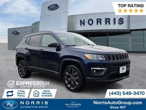 Used 2021 Jeep Compass 80th Special Edition image 1