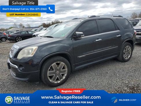 Used 2012 GMC Acadia Denali AWD/4WD image 1