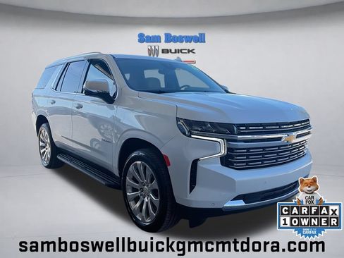 Used 2023 Chevrolet Tahoe Premier w/ Premium Package 2 RWD image 1