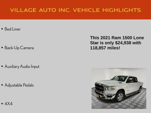 Used 2021 RAM 1500 Lone Star image 21