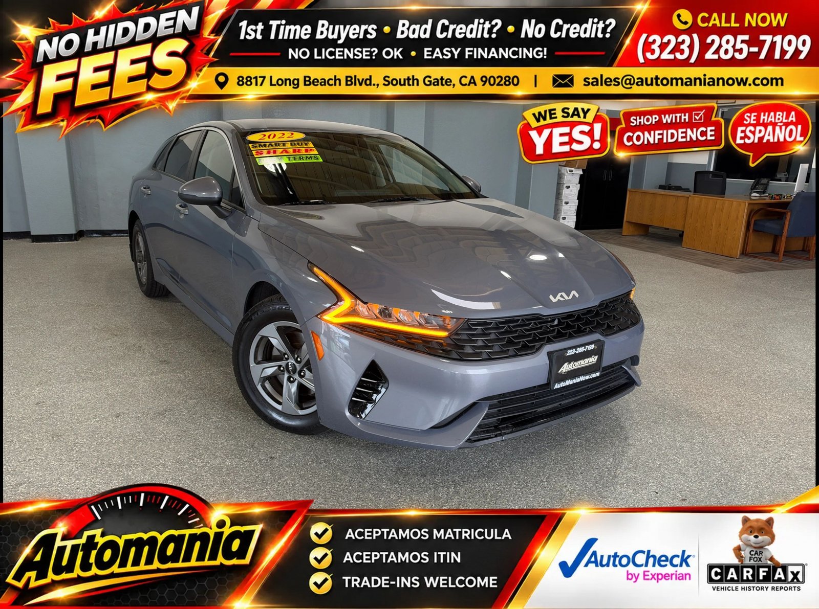 Used 2022 Kia K5 LXS FWD image 1