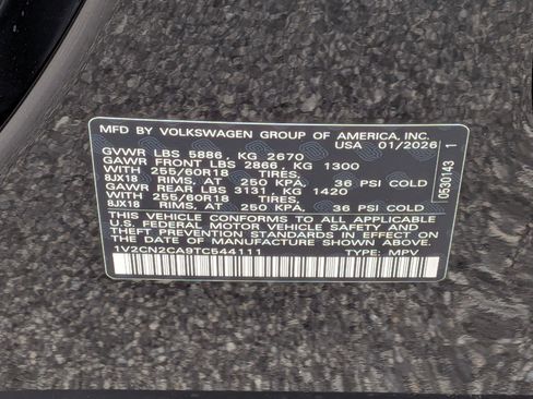 New 2026 Volkswagen Atlas Peak Edition image 38