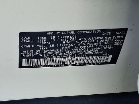 Used 2023 Subaru Outback Limited image 28