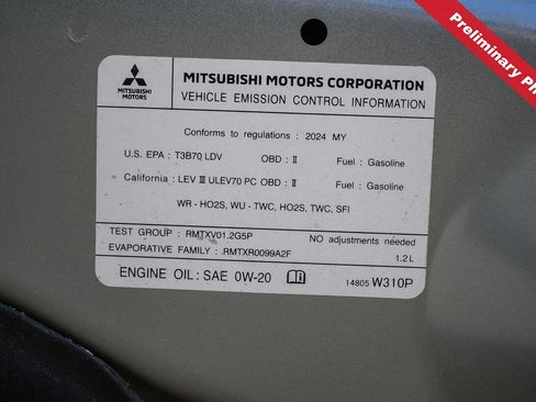 Used 2024 Mitsubishi Mirage FWD image 21