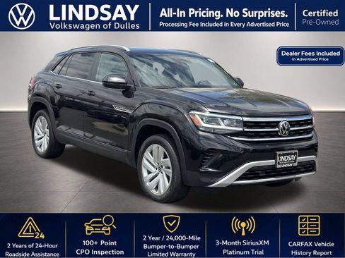 Used 2022 Volkswagen Atlas Cross Sport SE AWD/4WD image 1