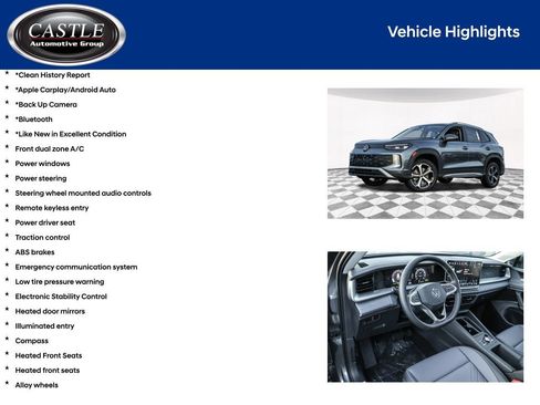Used 2026 Volkswagen Tiguan SE AWD/4WD image 3