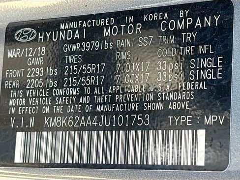 Used 2018 Hyundai Kona SEL w/ SEL Tech Package 02 image 30