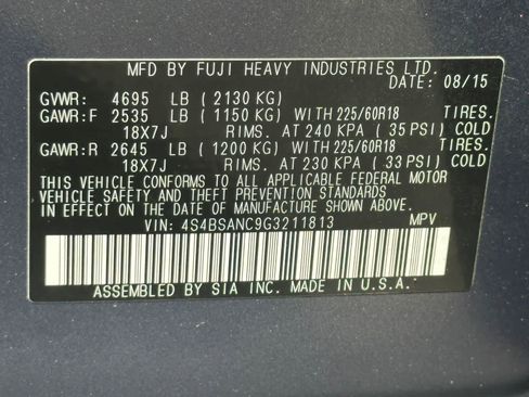 Used 2016 Subaru Outback 2.5i Limited AWD/4WD image 29