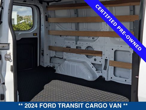 Certified 2024 Ford Transit 250 Low Roof w/ Exterior Upgrade Package RWD image 17