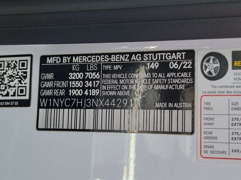 Certified 2022 Mercedes-Benz G 63 AMG 4MATIC image 34
