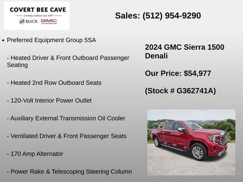 Used 2024 GMC Sierra 1500 Denali AWD/4WD image 24