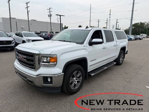 Used 2015 GMC Sierra 1500 SLT w/ SLT Crew Cab Value Package AWD/4WD image 1