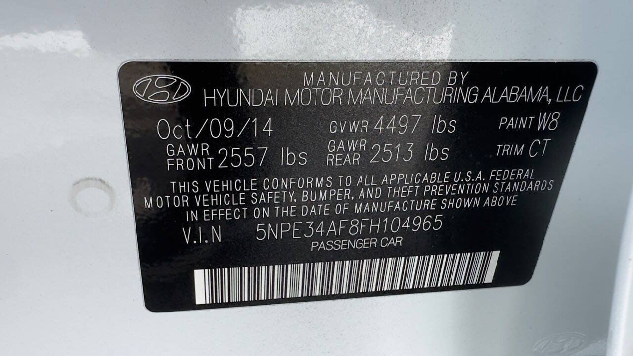 Used 2015 Hyundai Sonata Sport w/ Option Group 03 FWD image 18