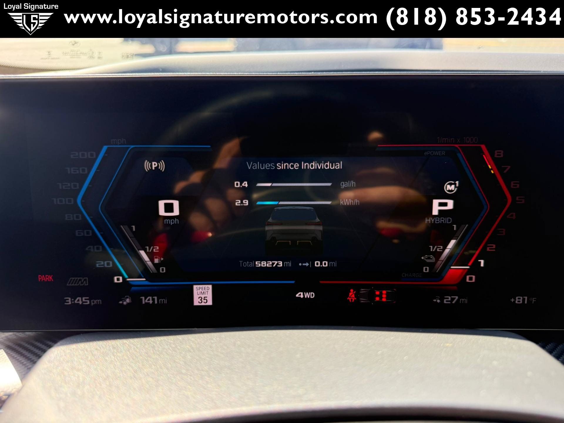 Used 2023 BMW XM AWD/4WD image 31