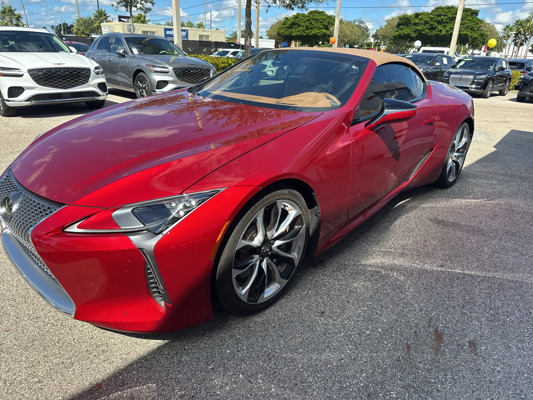 Used 2022 Lexus LC 500 Convertible w/ Touring Package RWD image 3
