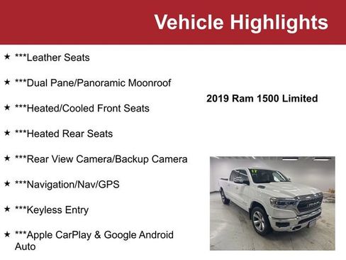 Used 2019 RAM 1500 Limited image 2