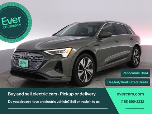 Used 2024 Audi Q8 e-tron Premium Plus w/ Premium Plus Package image 1
