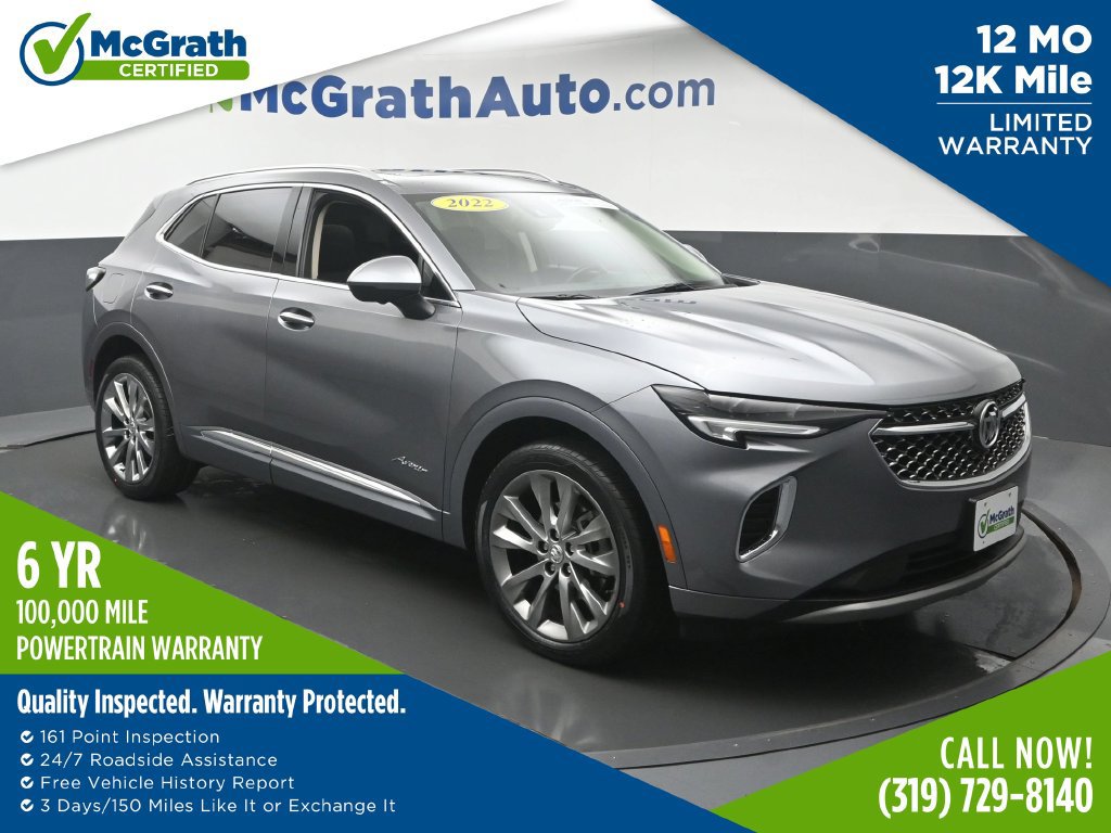 Used 2022 Buick Envision Avenir w/ Safety Package AWD/4WD image 1