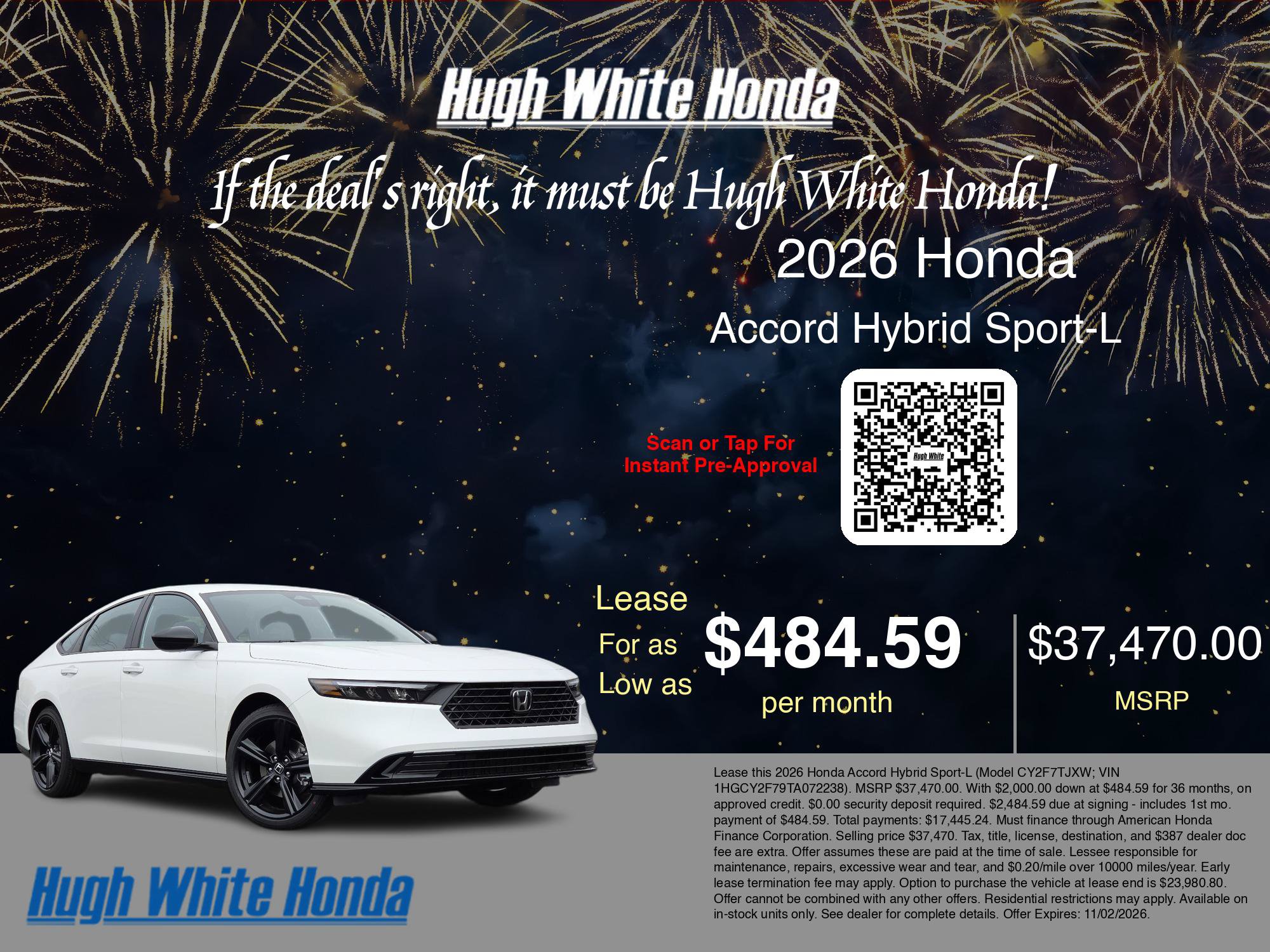 New 2026 Honda Accord Sport image 5