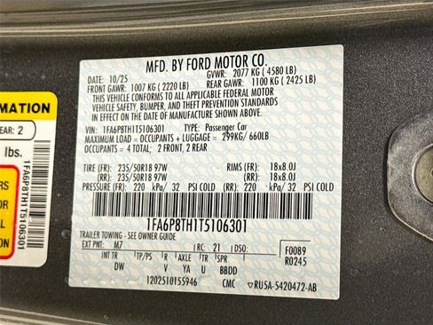 New 2026 Ford Mustang Coupe image 26