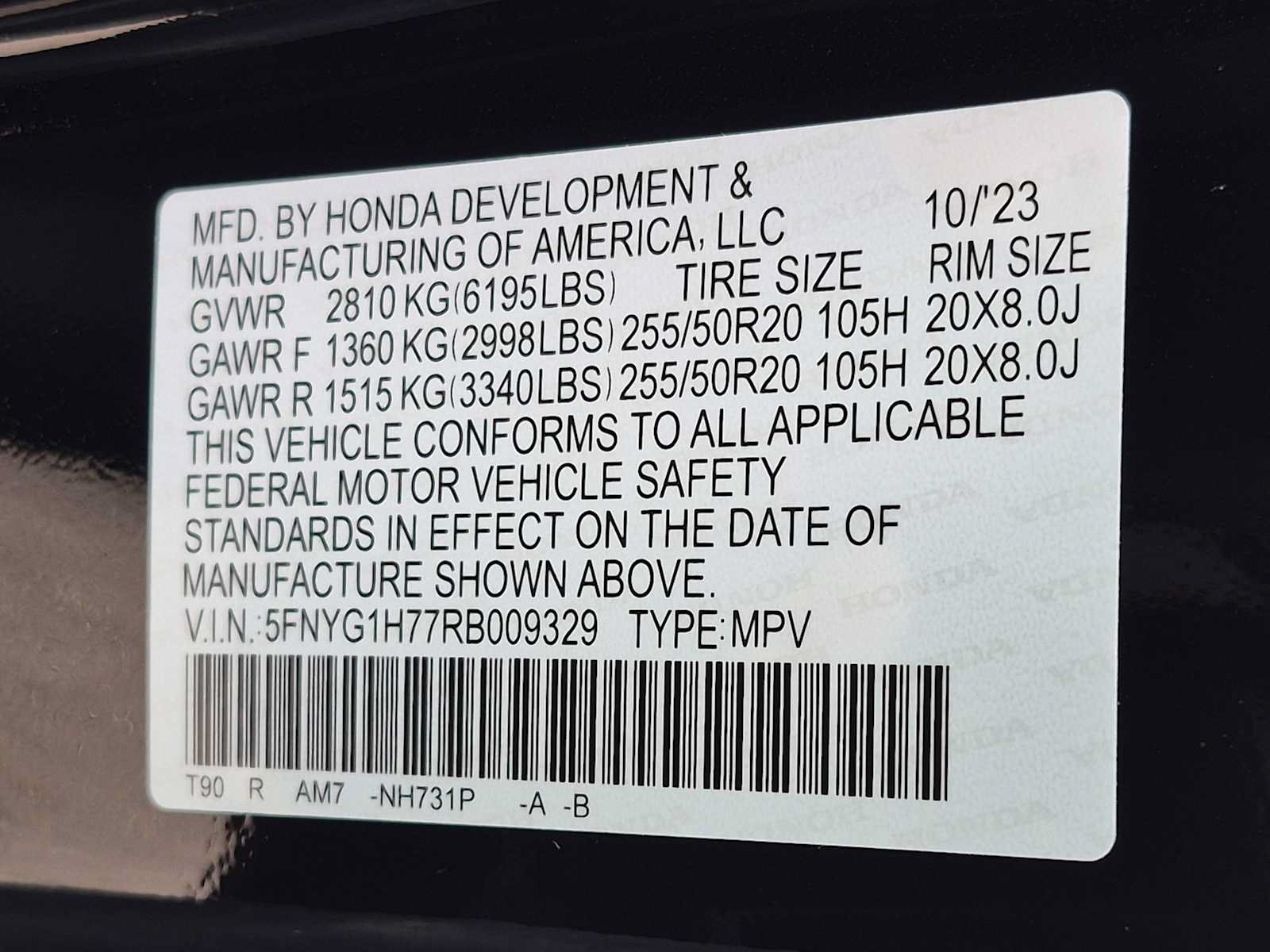 Certified 2024 Honda Pilot Touring image 34