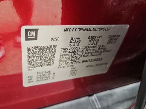 Used 2021 Chevrolet Tahoe High Country w/ Premium Package AWD/4WD image 38