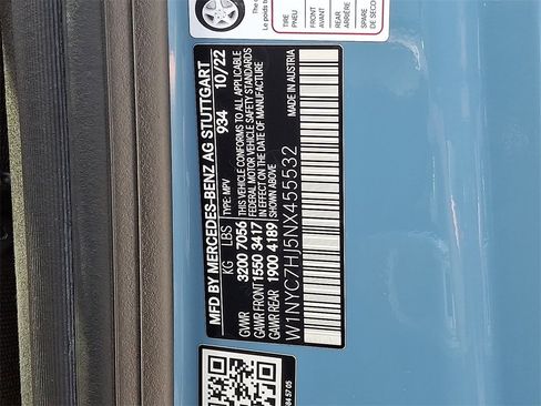 Certified 2022 Mercedes-Benz G 63 AMG 4MATIC image 28