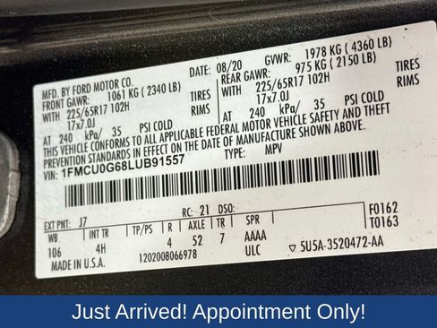 Used 2020 Ford Escape SE FWD image 38