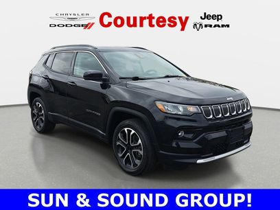 Certified 2022 Jeep Compass Limited w/ Sun and Sound Group