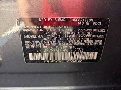 Used 2021 Subaru Forester Limited w/ Popular Package #3 image 33