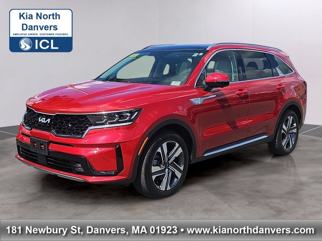 Certified 2023 Kia Sorento SX Prestige w/ Panoramic Sunroof Package AWD/4WD image 1