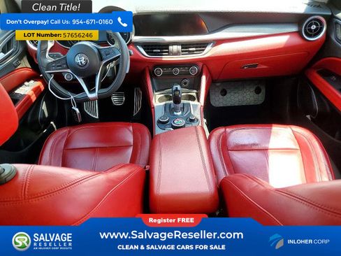 Used 2019 Alfa Romeo Stelvio Sport w/ Quick Order Package 22J Sport AWD/4WD image 11