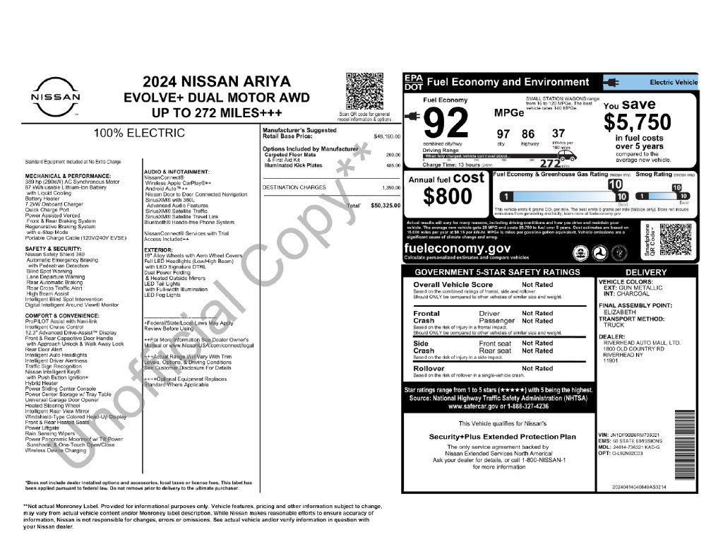 Used 2024 Nissan Ariya AWD image 19