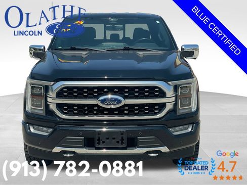 Certified 2022 Ford F150 Platinum w/ Equipment Group 701A High AWD/4WD image 9