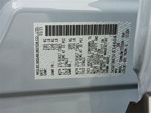 Certified 2025 Nissan Rogue SV image 32