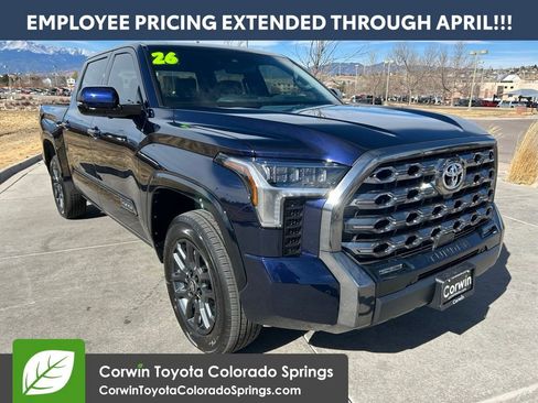 New 2026 Toyota Tundra Platinum image 1