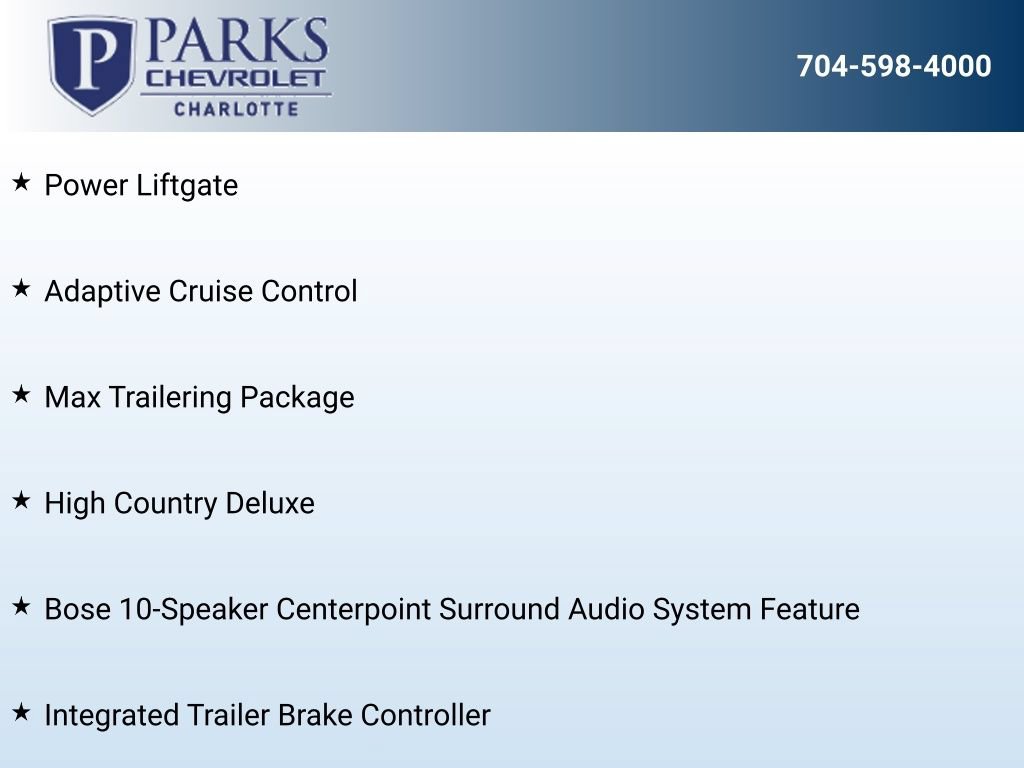 New 2026 Chevrolet Tahoe High Country AWD/4WD image 21