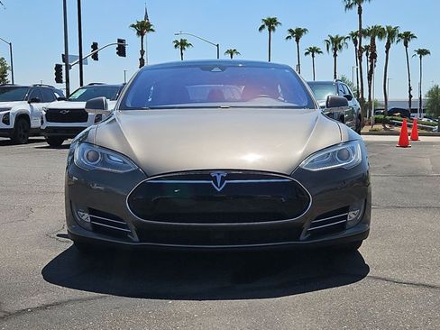 Used 2015 Tesla Model S 85D AWD/4WD image 2