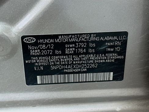 Used 2013 Hyundai Elantra GLS w/ Preferred Pkg image 12