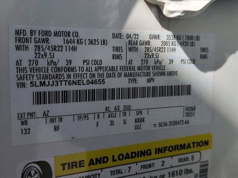 Used 2022 Lincoln Navigator L Black Label AWD/4WD image 12