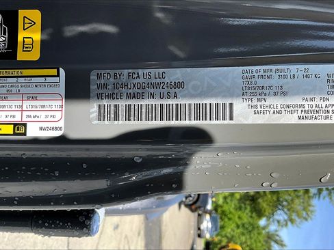 Used 2022 Jeep Wrangler Unlimited Sport AWD/4WD image 11
