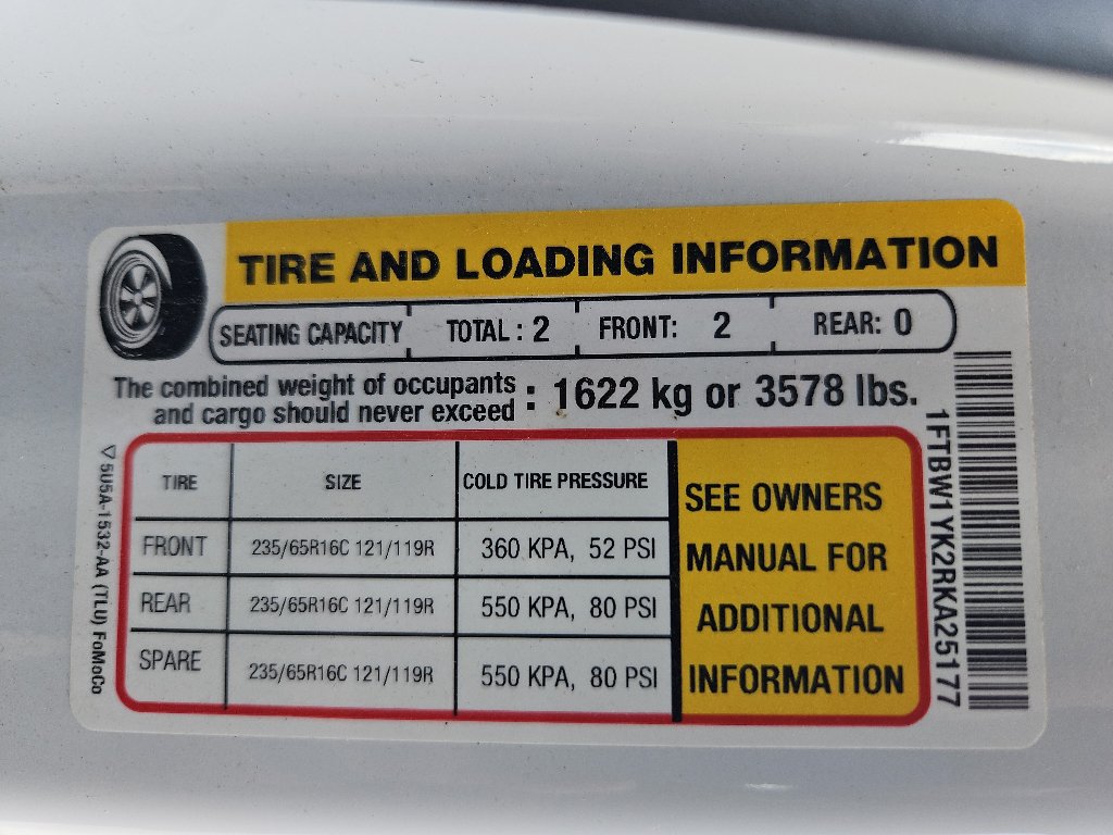 Used 2024 Ford E-Transit Low Roof RWD image 24