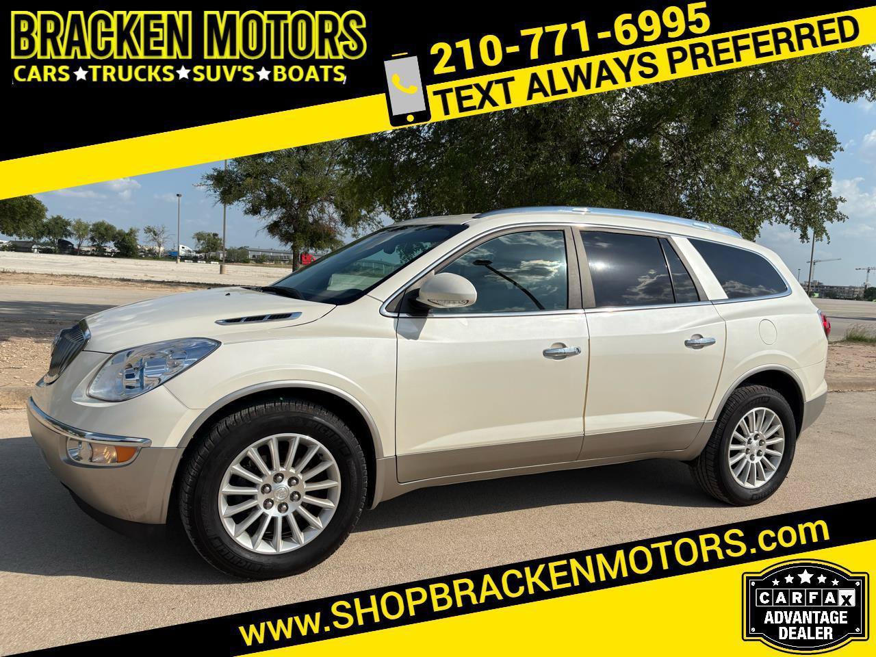 Used 2012 Buick Enclave Leather w/ LPO, Cargo Convenience Pkg FWD image 1