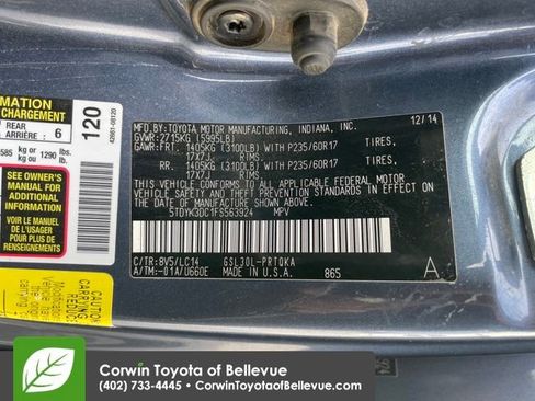 Used 2015 Toyota Sienna L image 30