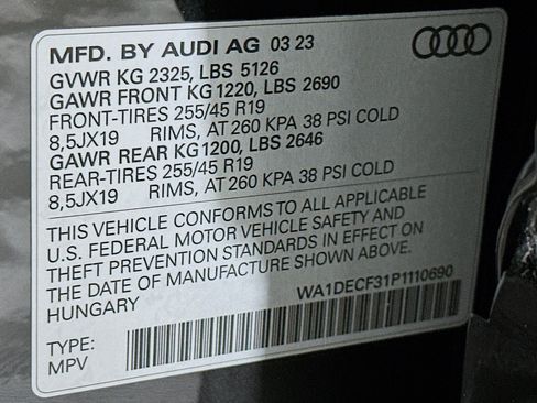 Used 2023 Audi Q3 2.0T Premium w/ Black Optic Sport Package AWD/4WD image 24