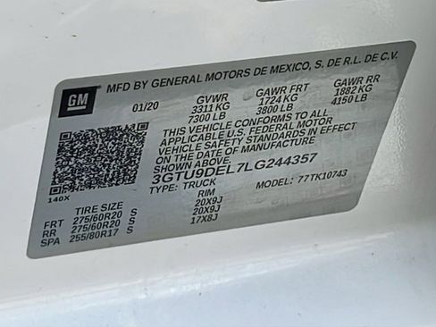 Used 2020 GMC Sierra 1500 SLT w/ SLT Premium Plus Package image 12